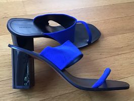 Cobalt Blue Sandals summer comfortable Schick top mules 41