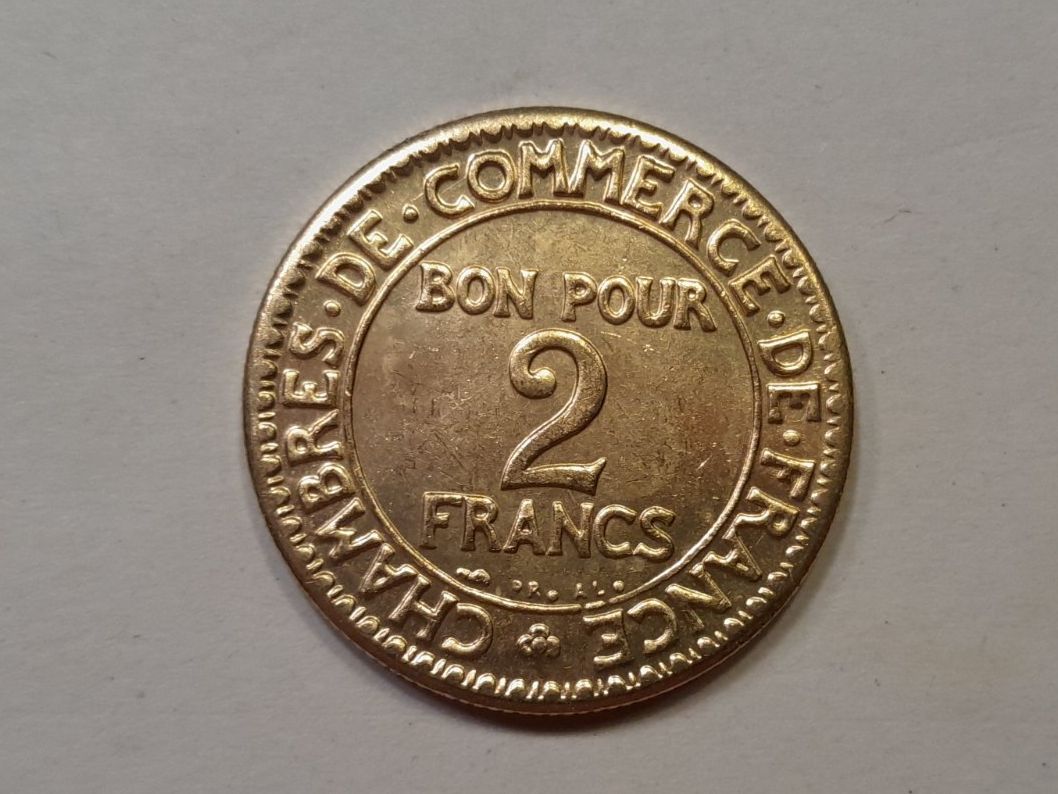 Medaillen: Bon de commerce, 2 francs 1927, 8.7g – Neu (gemäss Beschreibung) aus Aarau von Reto_BA_01 1
