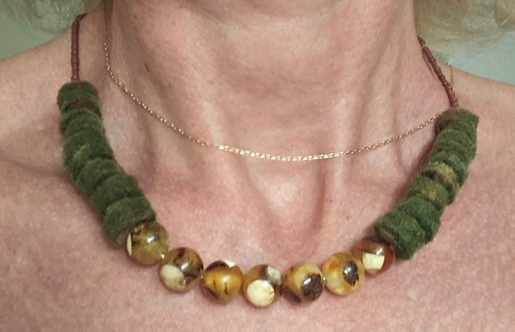 Catenine: Bernsteinhalskette vom designer (für Mann) – Usato da Zürich venduto da pri_m8y5