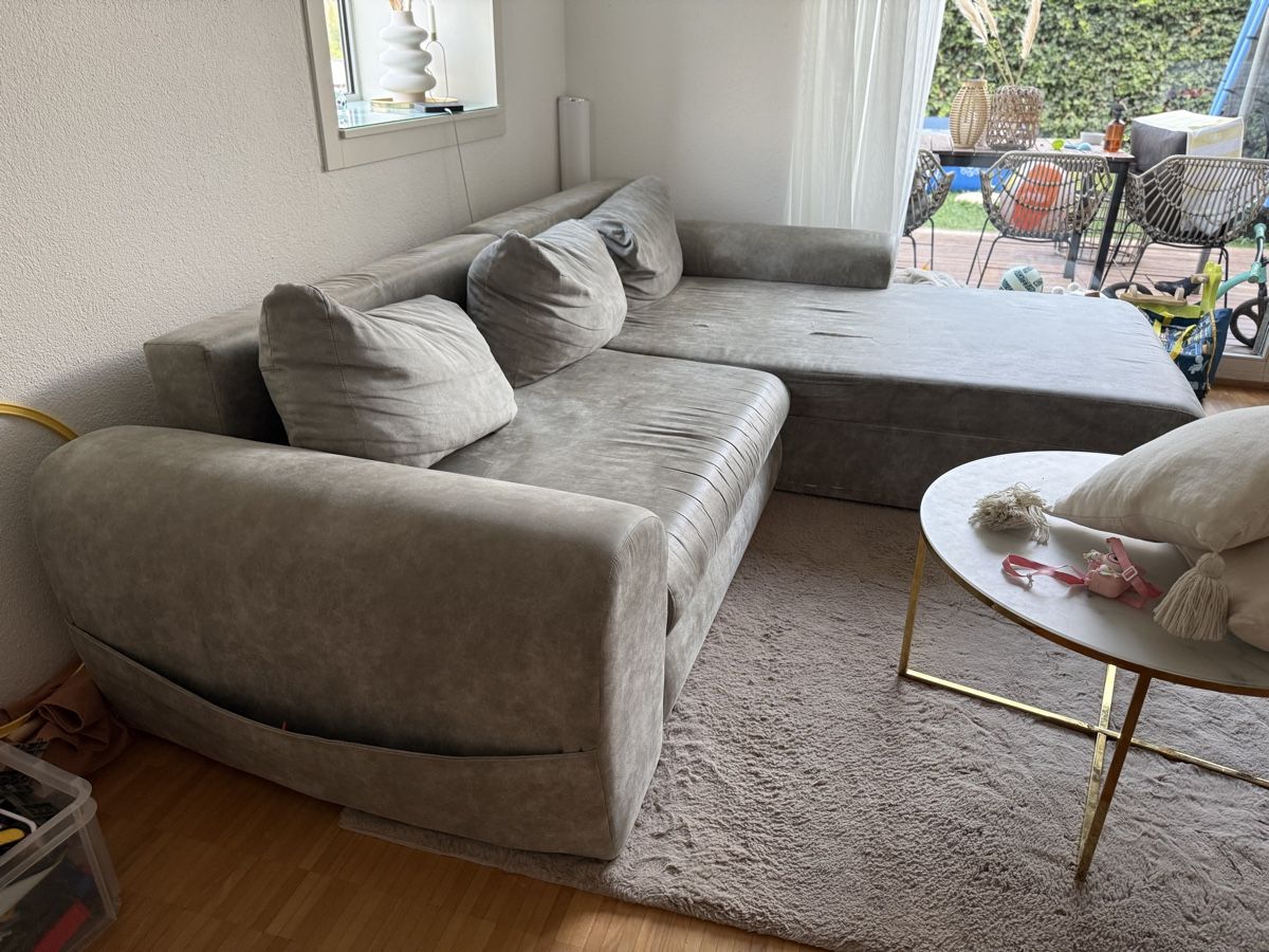 Divani: Ecksofa ELLICA mit Schlafffunktion – Usato da Schinznach Dorf venduto da GameSetMatch10 1