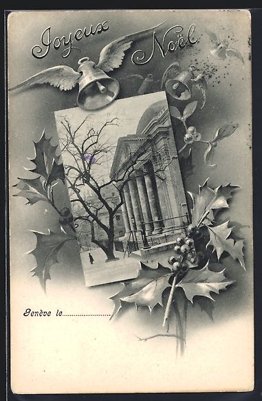 Ansichtskarten: Genève, Facade de la Cathédrale de Sai – Gebraucht aus Berlin von bartko-reher
