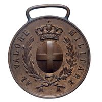 Italia, Medaglia al Valore Militare / Tapferkeitsmedaille