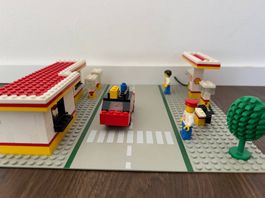 Lego Shell Service Station, Set 377, Shell Tankstelle