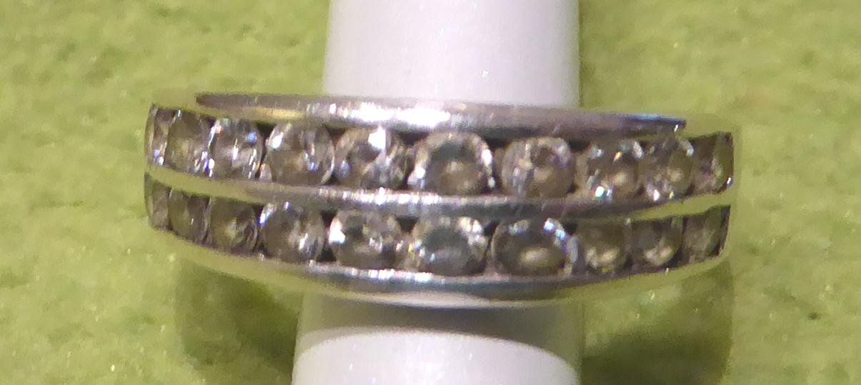 Anelli: Ring 925 Silber mit synthetischem Steinchen – Usato da Muri AG venduto da silvermouse007 1