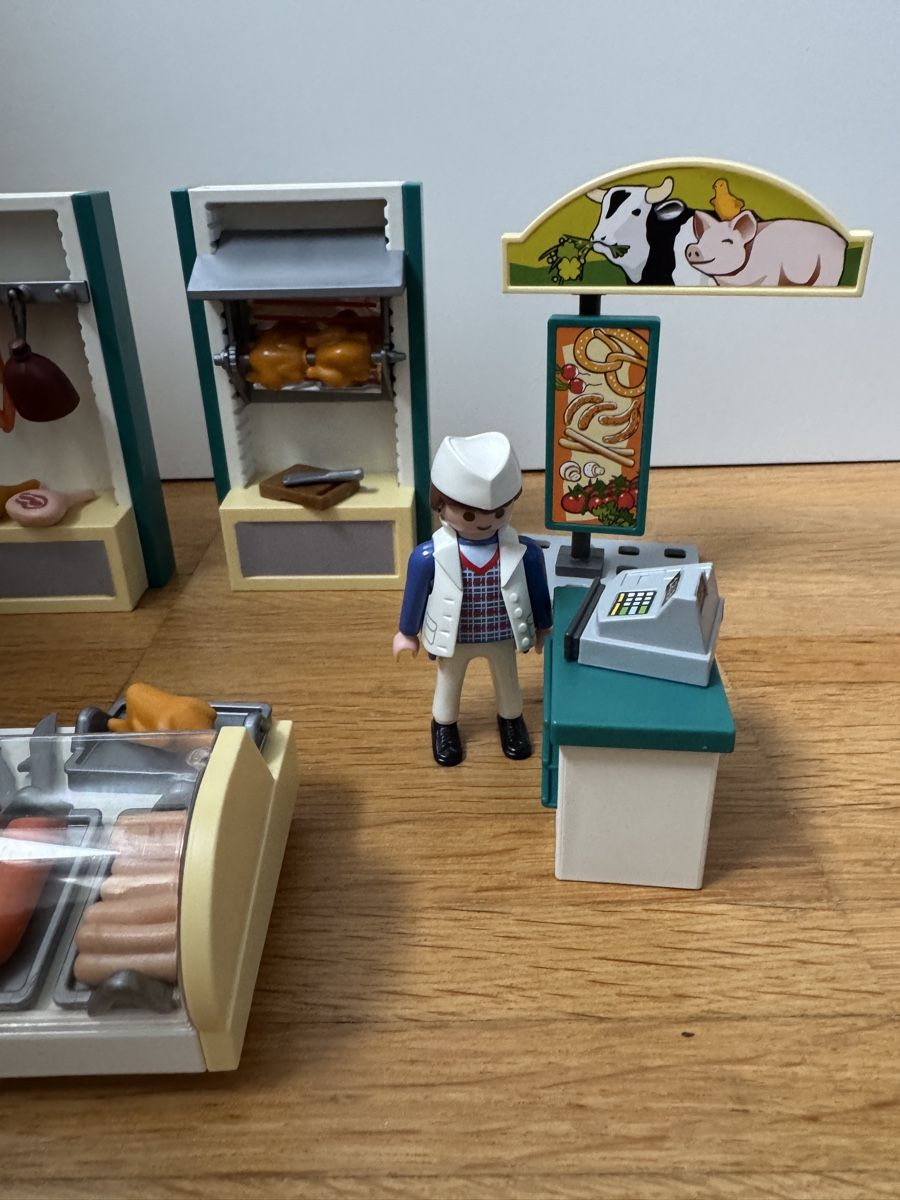 Playmobil Giocattoli: Playmobil Metzgerladen/Fleischerei – Usato da Teufen AR venduto da chi_h55m 1