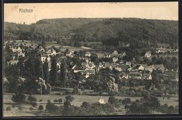 Riehen, Ortsansicht aus der Vogelschau