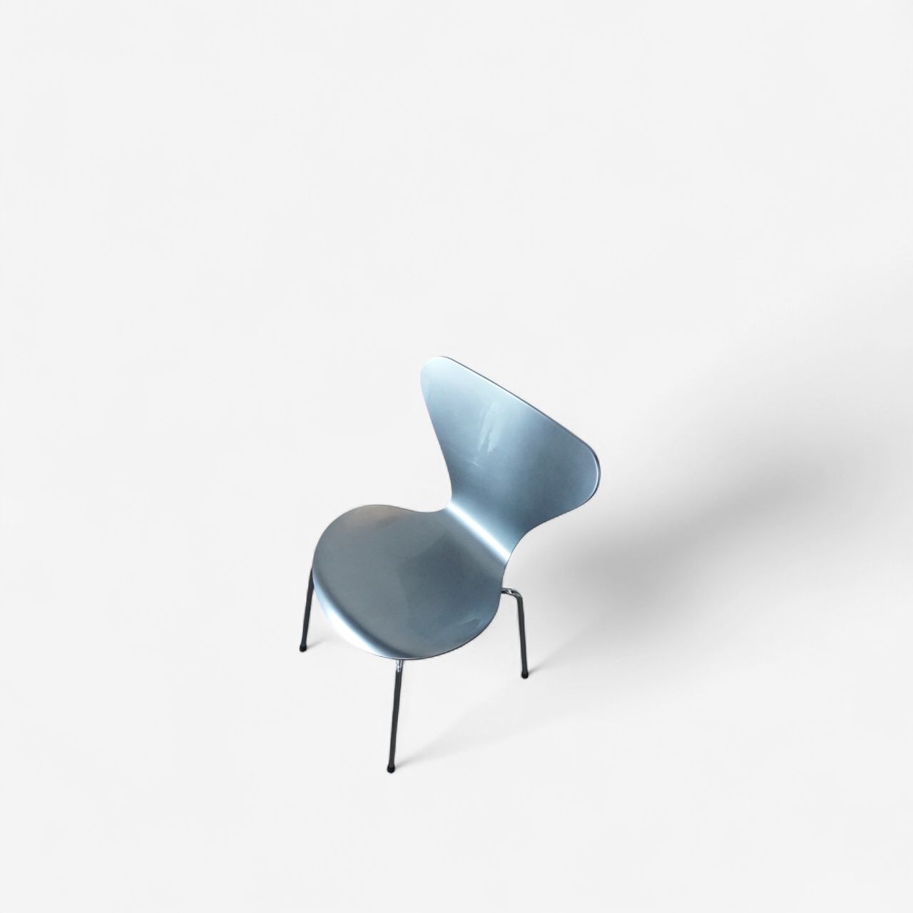 Fritz Hansen Sedie: Fritz Hansen Serie 7 Restaurierte Sonderedition - Silver – Usato da Tägerwilen venduto da jwolfstudio 4