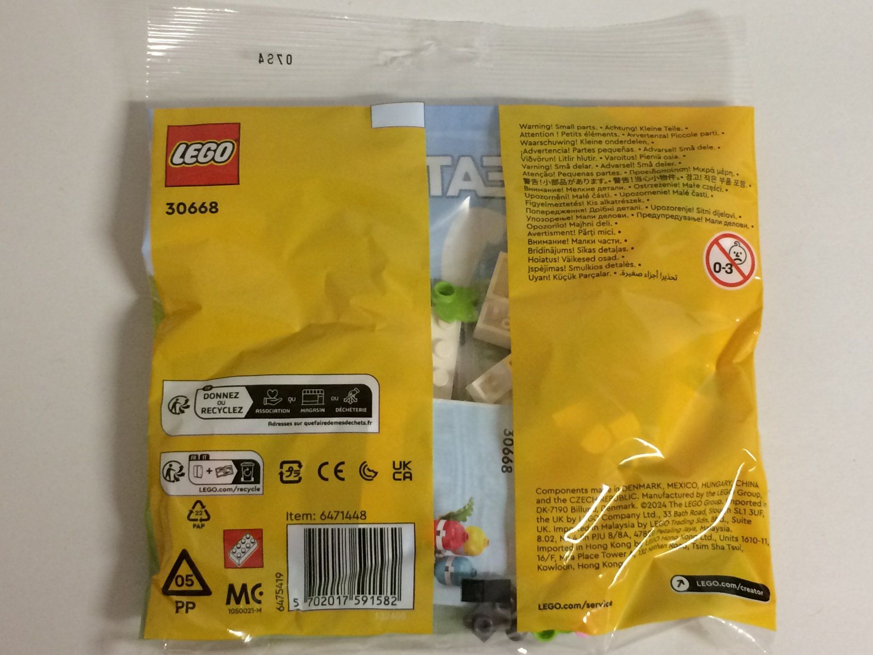 Lego Kit di costruzioni: LEGO CREATOR 30668 EASTER BUNNY WITH COLORFUL EGGS  new in s – Nuovo e nell'imballaggio originale da Vezia venduto da Aquarius_Age 2