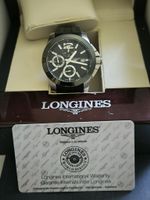 Longines Herrenuhr Chronograph, Top Zustand, inkl. Box