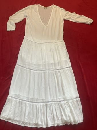 Ema Tesse Sommerkleid Gr. 1, Weiss, Top Zustand!