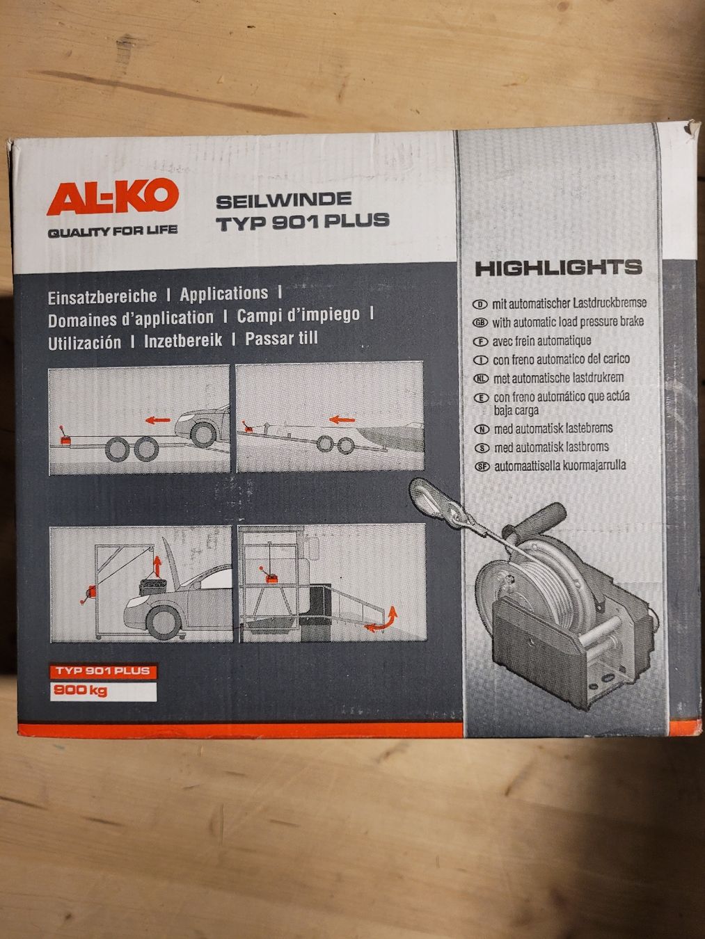 Al-ko Altro per stoccaggio & trasporto: AL-KO Seilwinde  Typ 901Plus – Nuovo (secondo la descrizione) da Hohentannen venduto da fzrstall 5