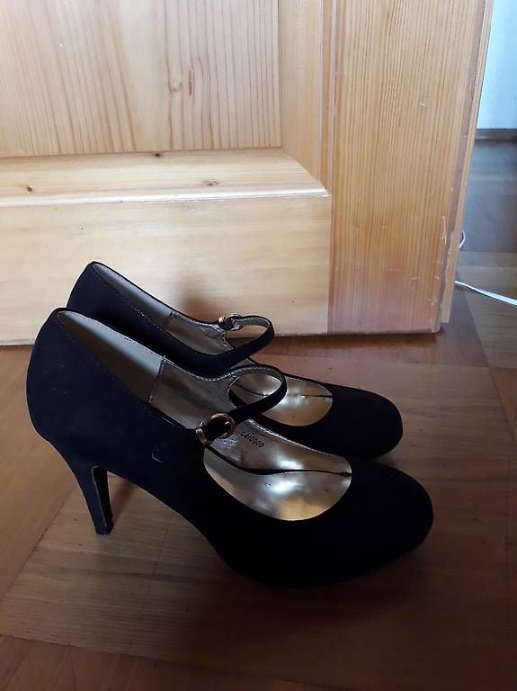Damenschuhe: Schwarze Pumps Gr. 39 – Gebraucht aus Herisau von nef_nq6c
