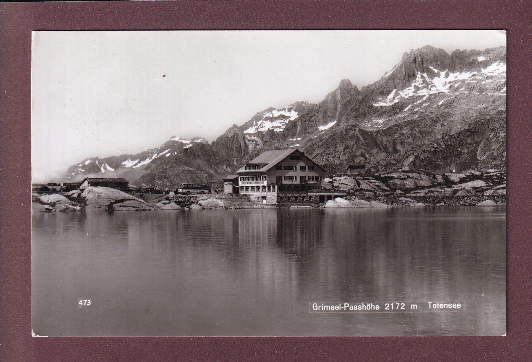 Cartes postales: GRIMSEL - Passhöhe - Totensee - 1958 – D'occasion à Pully par nicecards