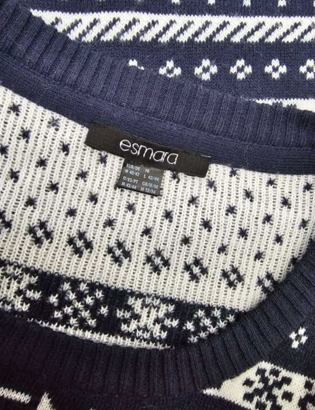 Vestiti: Strickkleid mit Norwegermuster, Gr. 40/42 – Nuovo (secondo la descrizione) da Sursee venduto da Aniri 2