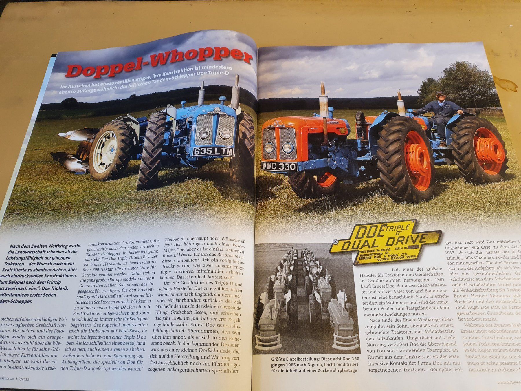 Same Tracteurs: Traktor Oldtimer 1/2/12 Ford Doe Trippel D Same Porsche xa – D'occasion à Flawil par sr1_f6st 2