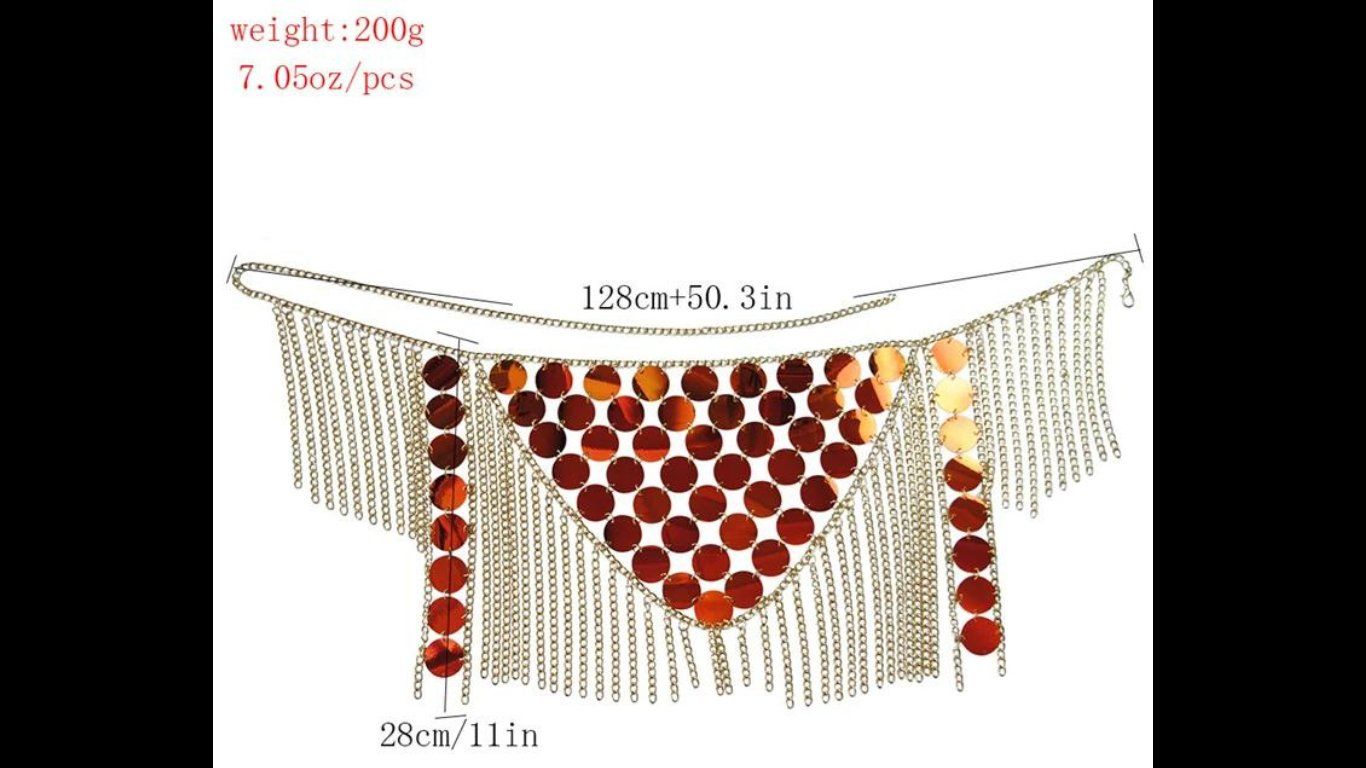 Kostüme: Glitzerndes Set mit Pailletten, Gold – Gebraucht aus Goldau von rkl86 7