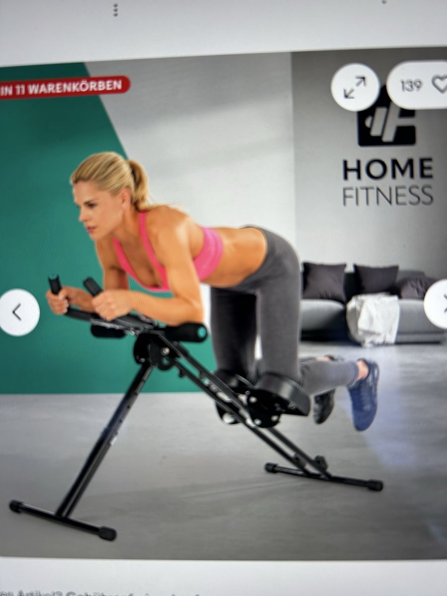 Maxxus Hometrainer: FITMAXX 5 Bauch/Rumpf Trainingsgerät – Usato da Zollikon venduto da Moira55 4