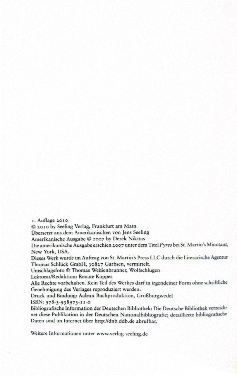 Libri: Nikitas Derek, Scheiterhaufen – Nuovo (secondo la descrizione) da Sarnen venduto da Livres 2
