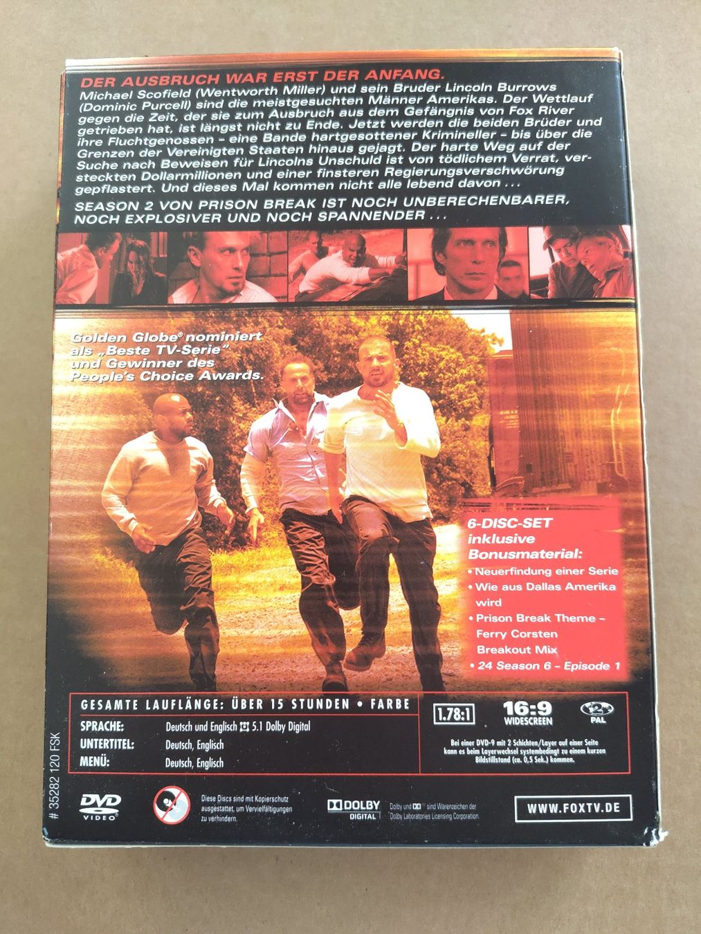 Tutti i DVDs: Prison Break - Komplette Staffeln 1-4 – Usato da Unterkulm venduto da jenswolk 4
