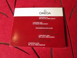 OMEGA UHR HEFTCHEN 70ER JAHR ANTIK FÜR SAMMLER