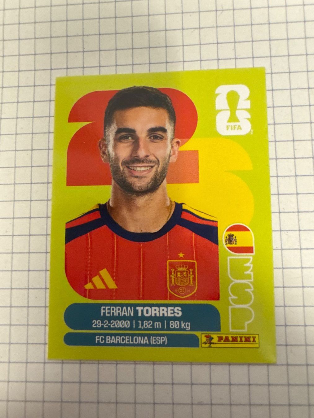 Panini Carte collezionabili: Panini Sticker WM 2026, ESP 18 Ferran Torres – Nuovo (secondo la descrizione) da Winterthur venduto da mathis-spielsteine