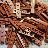 Lego 69x Platten (3710) 1x4