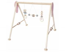 Hess Babyspielgerät Spielbogen nature rosa zu verkaufen