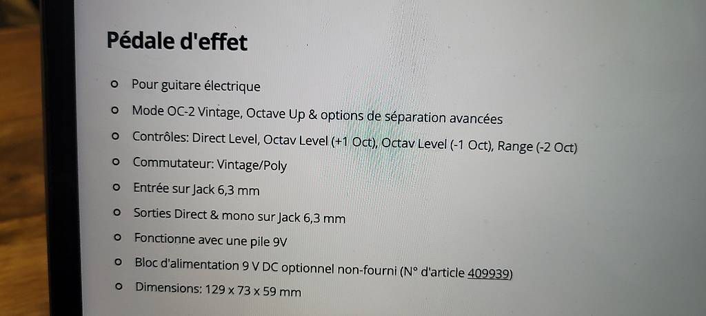 Strumenti musicali: Boss OC-5 – Usato da Grand-Lancy venduto da Selfa1984 4