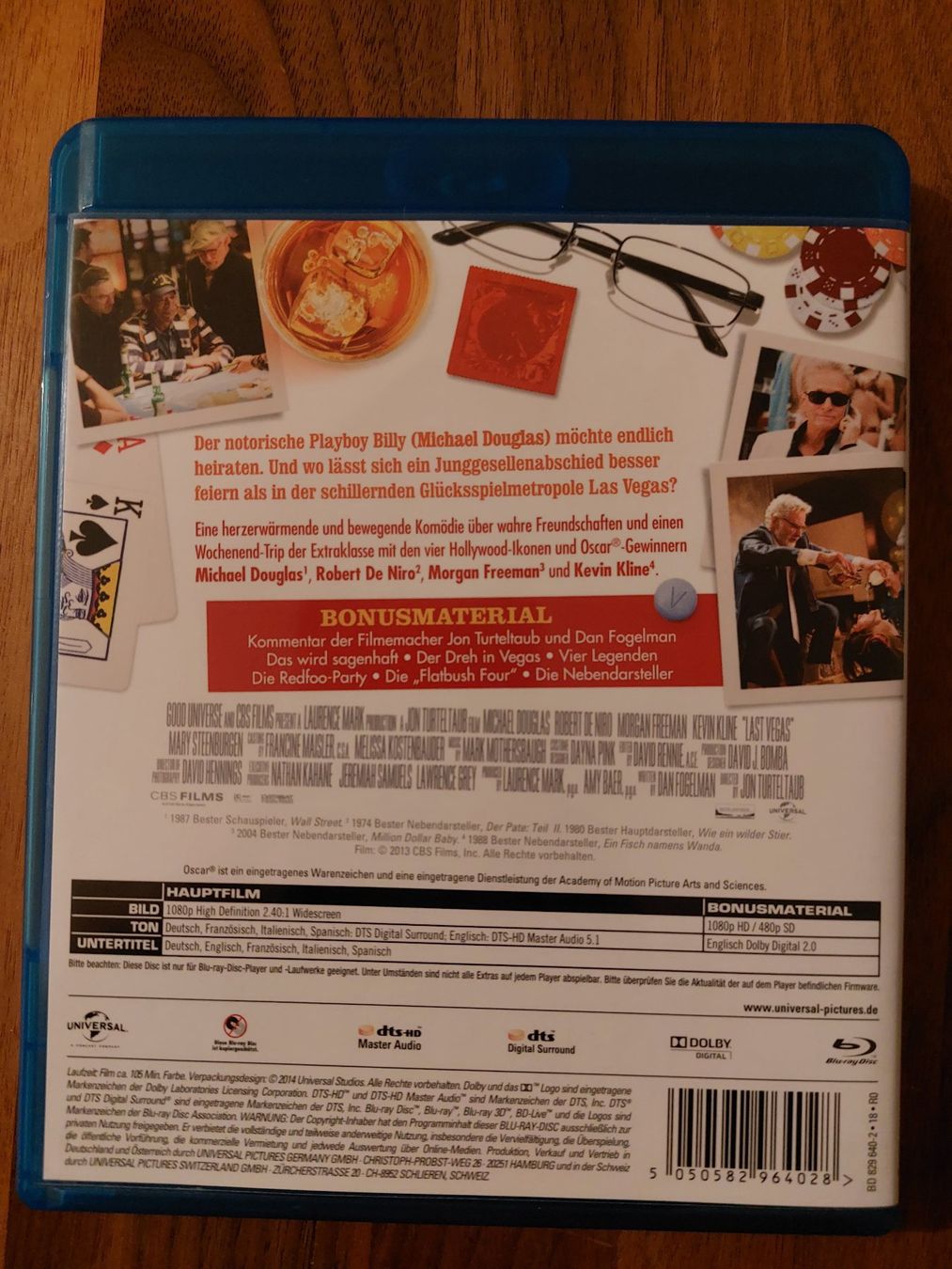 Tutti i DVDs: Blu Ray - Last Vegas – Usato da Rheinfelden venduto da FilmAuktion 1
