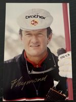 Signiertes Foto: Jacques Reymond Ski Alpin Trainer