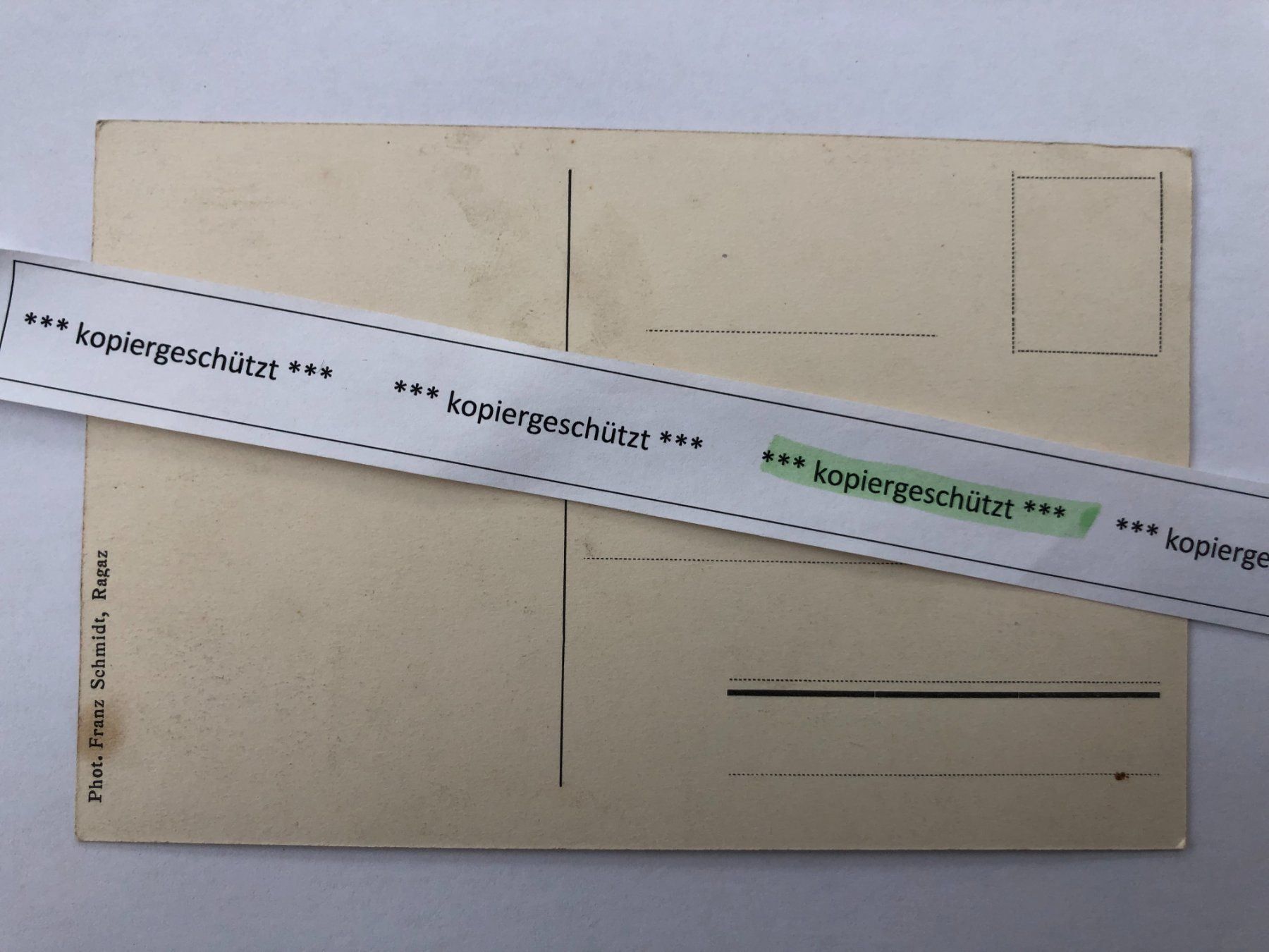 Cartoline postali: Bad Ragaz Chalet Violette, alt AK – Usato da Hefenhofen venduto da Bierinder 1