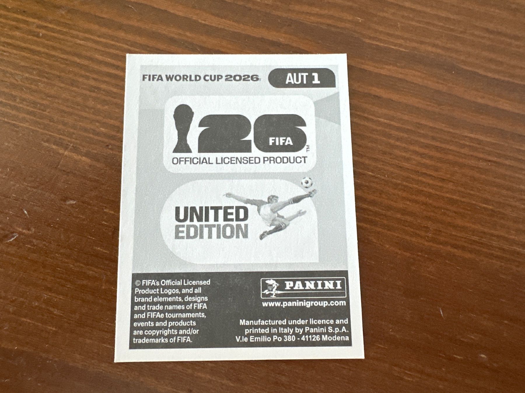 Panini Sammelbilder & Trading cards: Panini AUT 1 FIFA World Cup 2026 – Neu und originalverpackt aus Würenlos von gtvlady_82 1