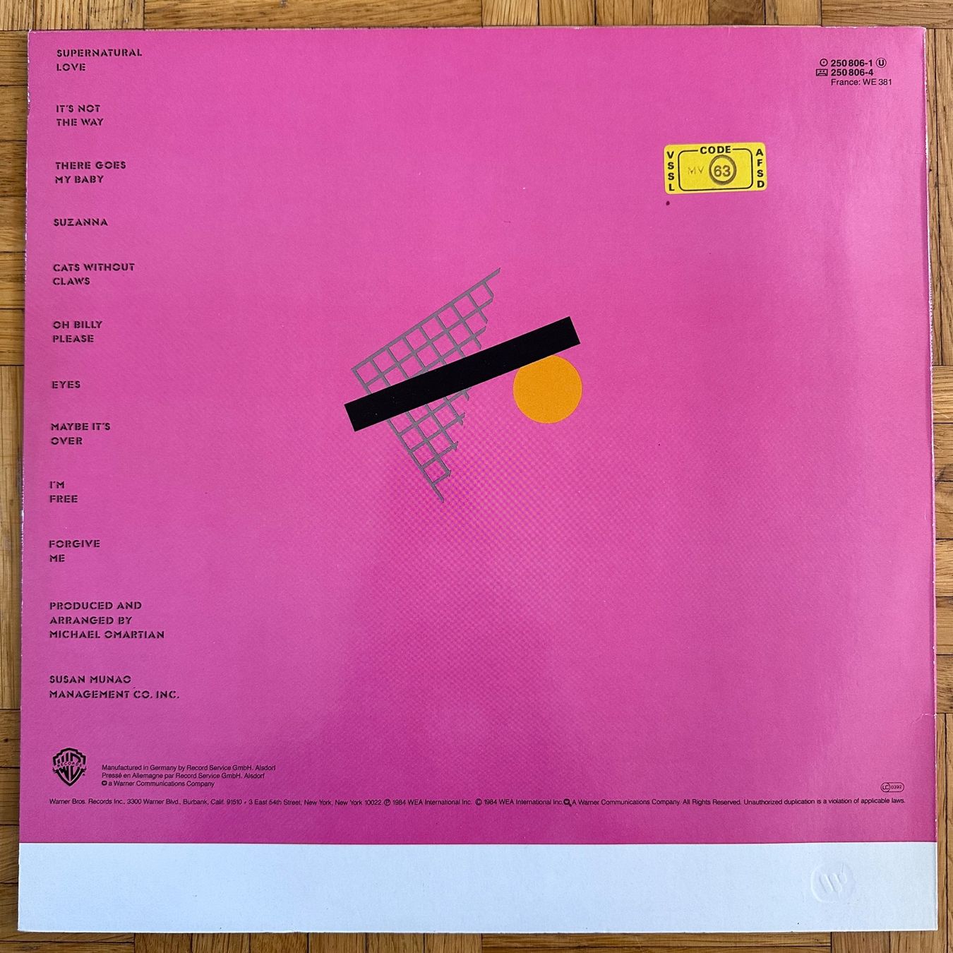 Schallplatten: LP - Donna Summer - Cats Without Claws – Gebraucht aus Breganzona von Onairda75 1