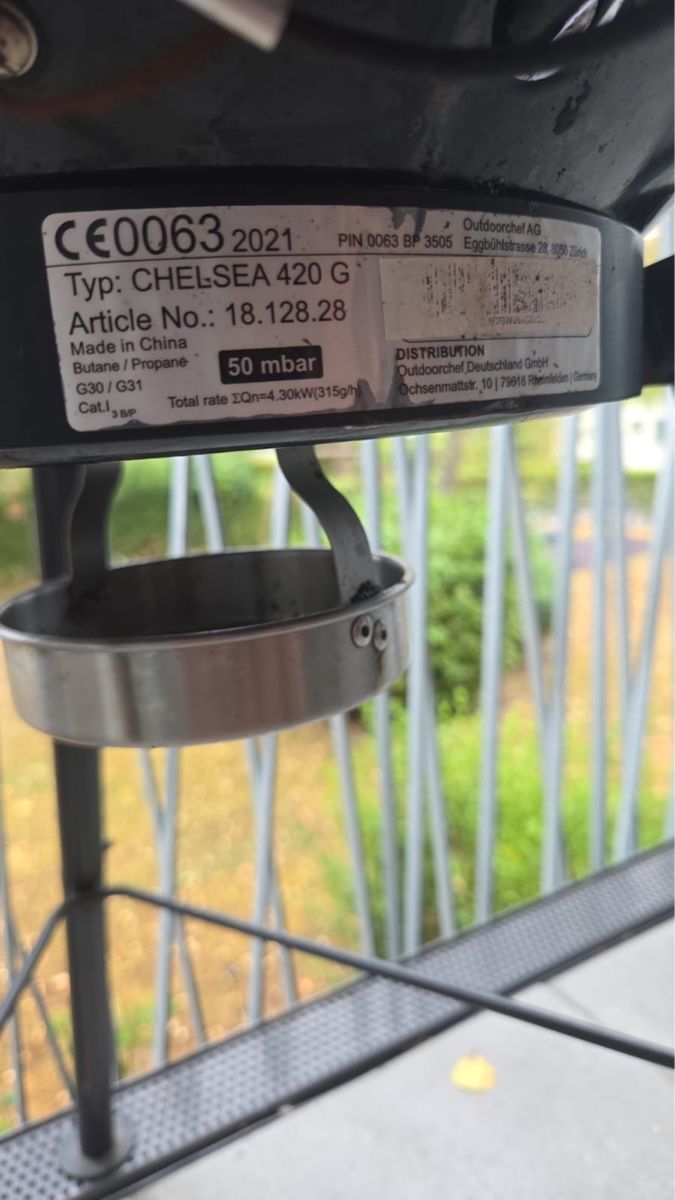 Griglie: Kugelgrill Gas – Usato da Bülach venduto da Mellinchen30 1