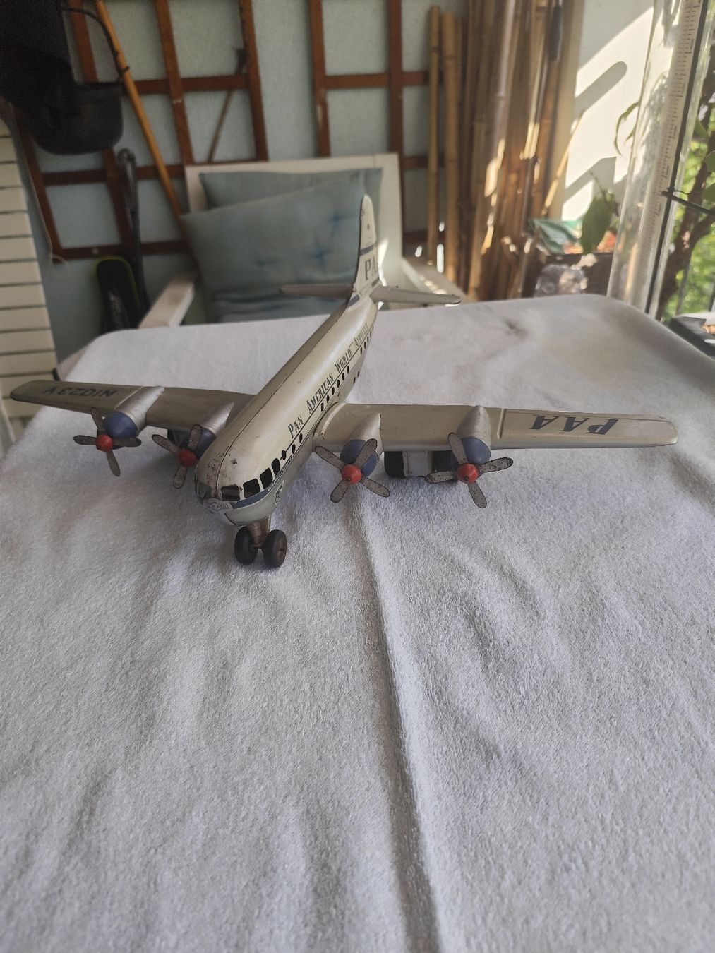 Spielzeuge: Boeing 377 Stratoclipper (Blech) – Gebraucht aus minusio von Birraio 7