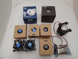PC Lüfter, Kühler Konvolut. Intel, Arctic, AMD und weitere