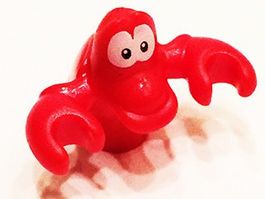 LEGO bb0624pb01 Crab, The Little Mermaid (Sebastian)