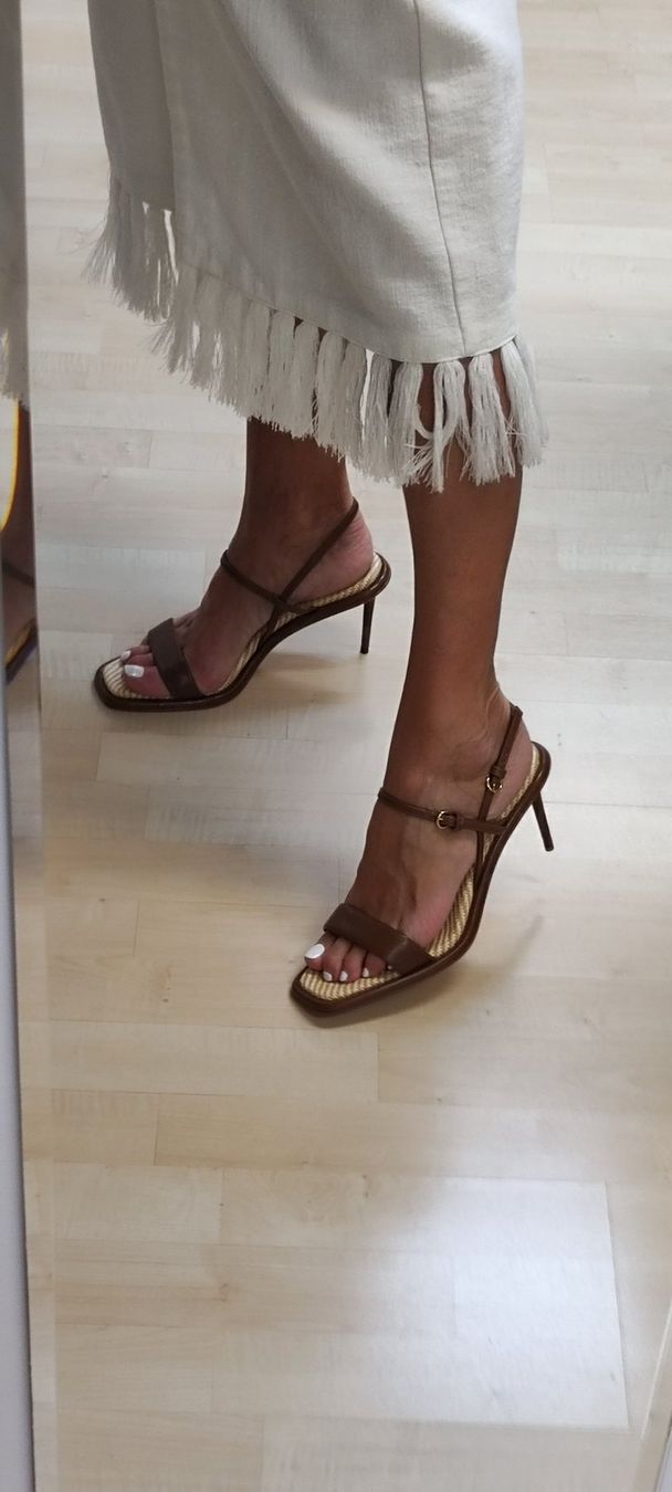 Max Mara Chaussures femmes: Max Mara 39 (40) Sandalen, echte Leder – Neuf (Voir description) à Rüfenach AG par Nanisa777 9
