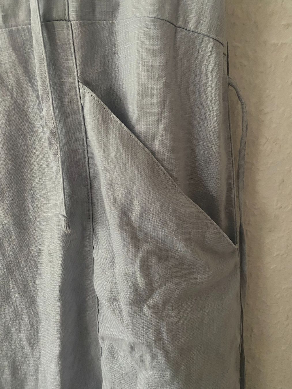 Vestiti: hellblaues Leinenkleid in Gr. M (38) – Usato da Stetten SH venduto da bijoux18 4