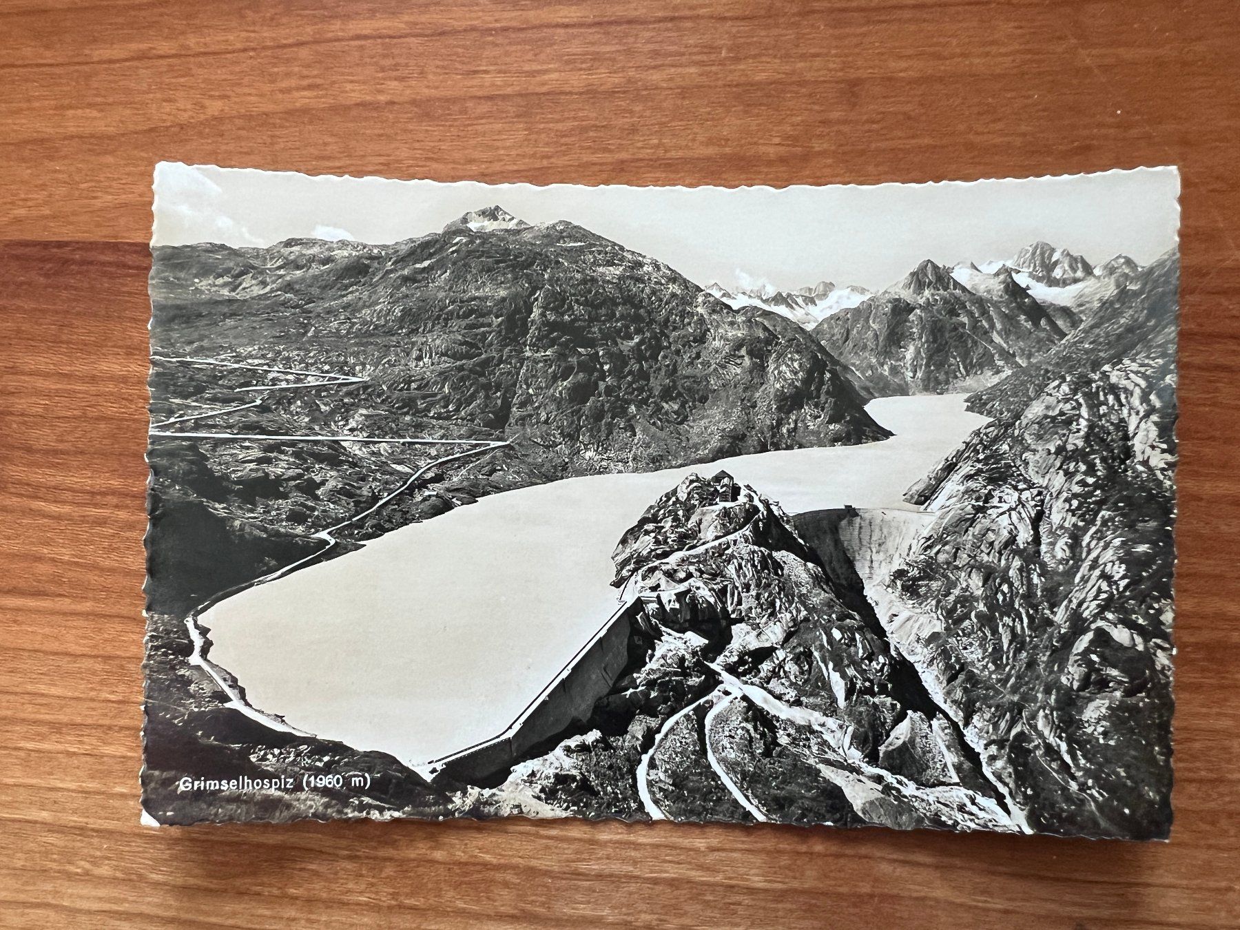Cartoline postali: AK Grimselhospitz  ca. 1950  (G1616) – Usato da Hinwil venduto da Sidi4