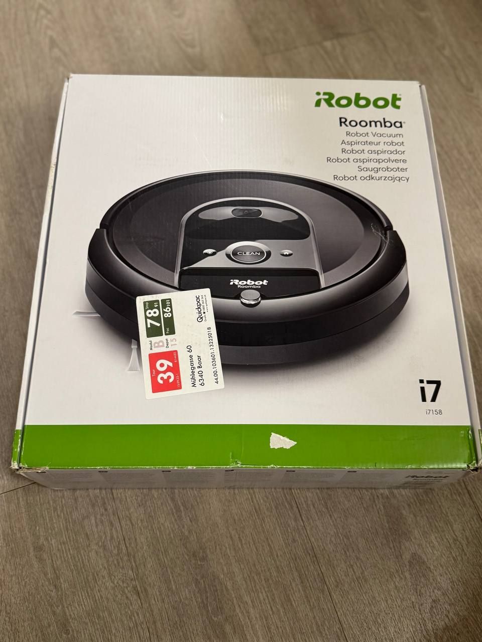 Irobot Staubsauger & Zubehör: iRobot Roomba i7 Vacuum Cleaner - Excellent Condition! – Gebraucht aus Baar von san_bq6v 5