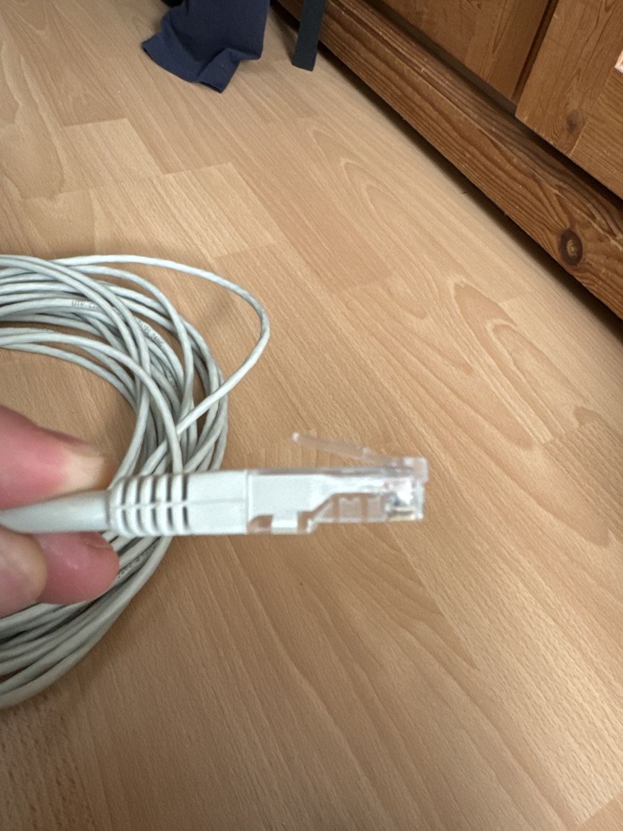 Kabel: LAN Kabel 15m - Internetkabel - hellgrau – Gebraucht aus Dübendorf von Sportsfreund2022 2