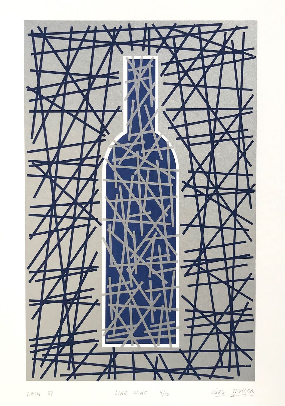Foto & Immagini: Artwine 27, Jürg Widmer, Siebdruck – Nuovo e nell'imballaggio originale da Seltisberg venduto da quadartswiss