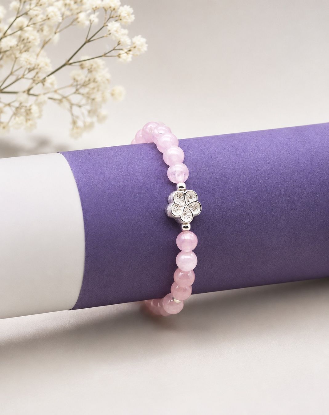 Bracciali & Braccialetti: Kinderarmband aus Lavendelquarz – Nuovo e nell'imballaggio originale da Schindellegi venduto da MoonAmber.schmuck
