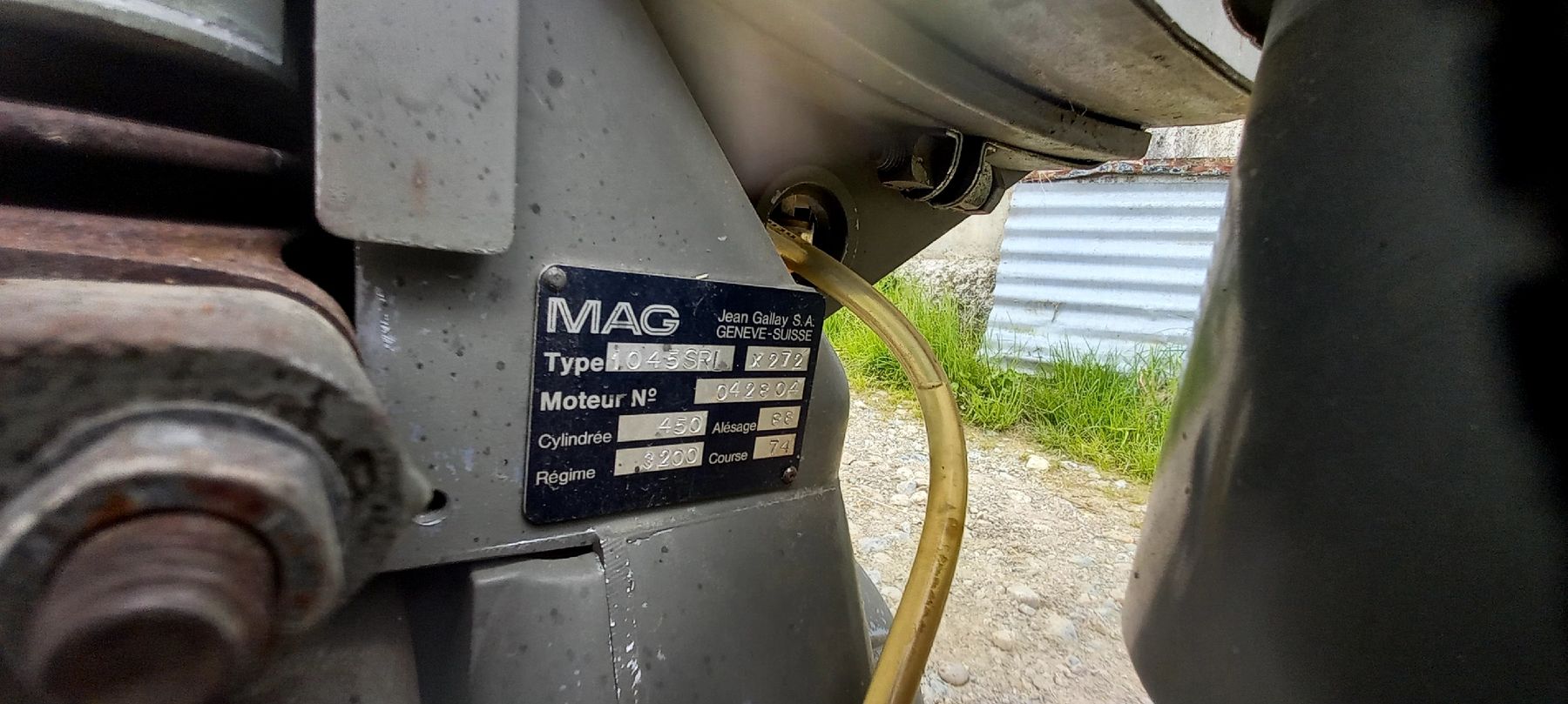 Rapid Alle Maschinen: Motormäher Rapid 505 mit Bandeingraser – Gebraucht aus Eggiwil von FarmallM 6