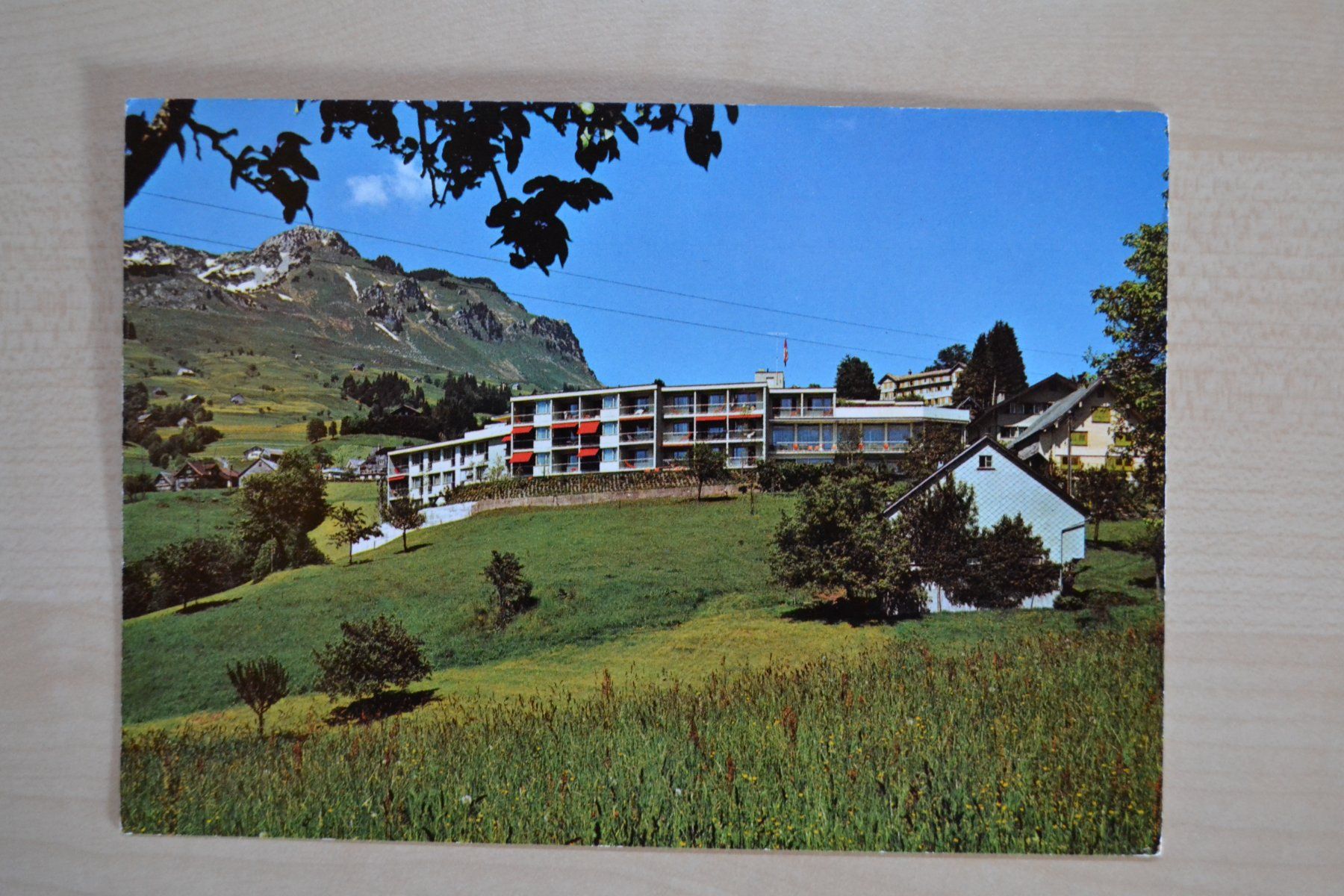 Cartoline postali: AK Kurhaus Bergruh Amden SG – Usato da Beinwil am See venduto da kajak55