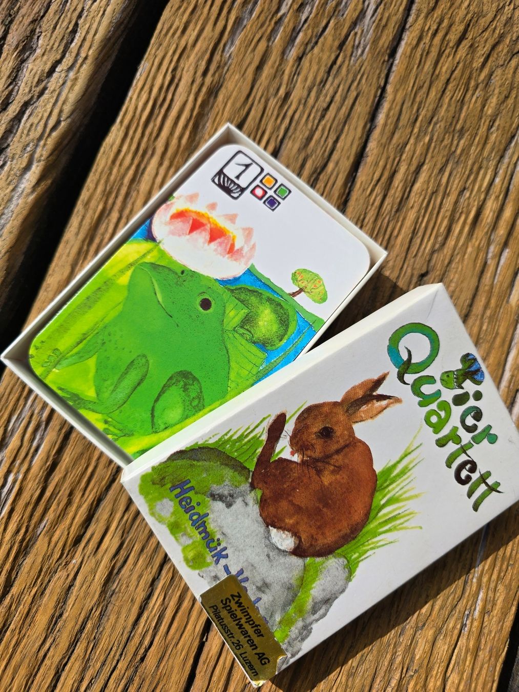 Giochi: Quartett: Kartenspiel Tiere – Usato da Romanshorn venduto da Rachacha 1