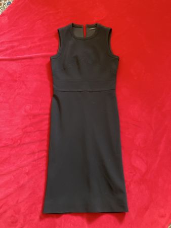 Kleid schwarz Grösse 40 JOSEPH ärmellos Etikett angenäht