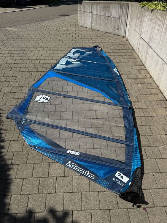 Surfen: GA Sails Hybrid 6.7 Windsurfsegel, Top Zustand, 2019 – Gebraucht aus Bertschikon Gossau von CyberUrs