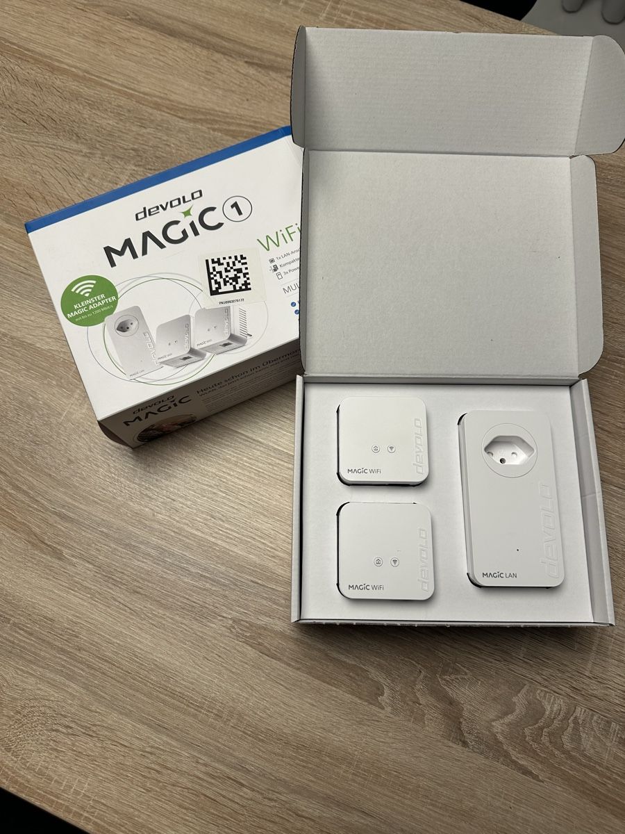 Devolo WiFi: Powerline Magic 1 WiFi mini Multiroom Kit – Usato da Mels venduto da pedromiguel_12